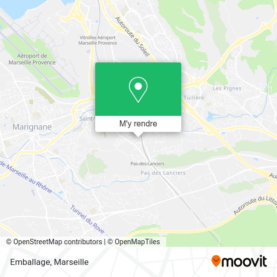 Emballage plan