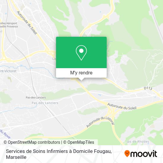 Services de Soins Infirmiers à Domicile Fougau plan