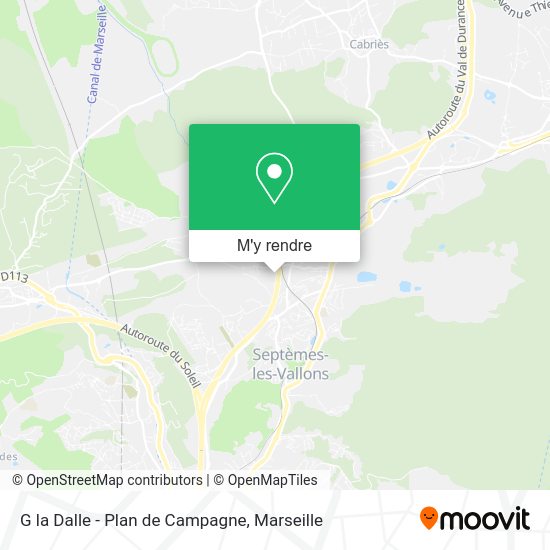 G la Dalle - Plan de Campagne plan