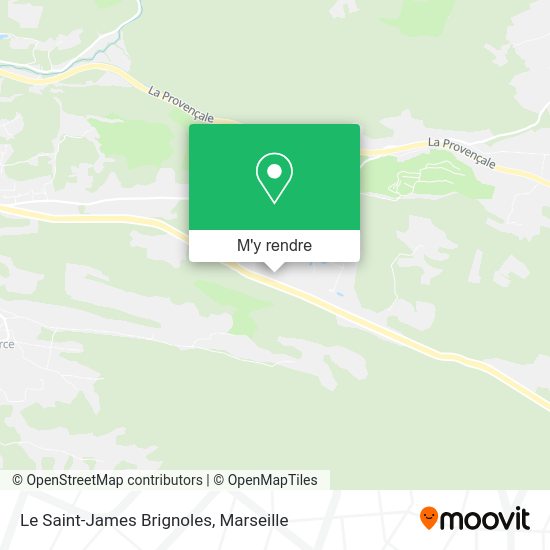 Le Saint-James Brignoles plan