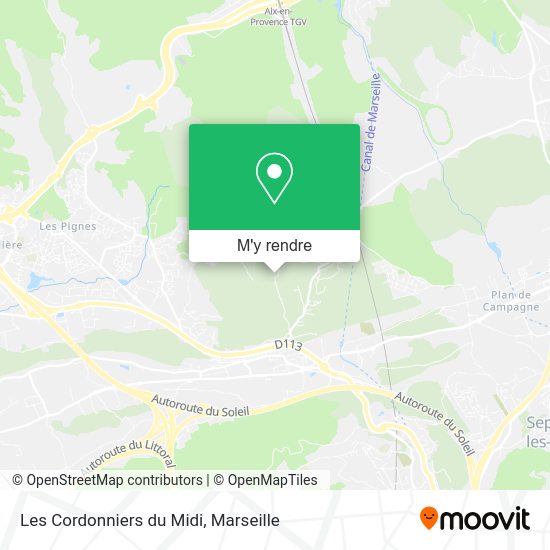 Les Cordonniers du Midi plan