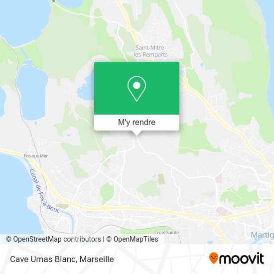 Cave Umas Blanc plan