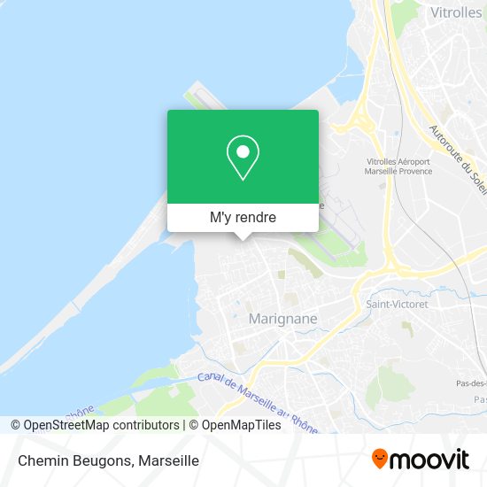 Chemin Beugons plan