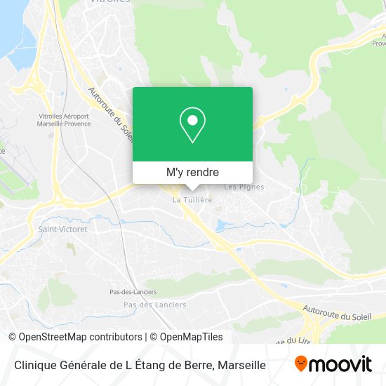 Clinique Générale de L Étang de Berre plan