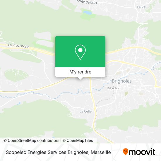 Scopelec Energies Services Brignoles plan