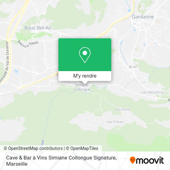 Cave & Bar à Vins Simiane Collongue Signature plan