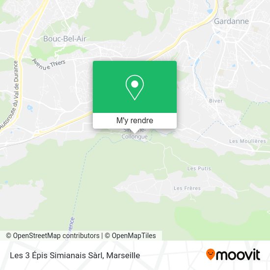 Les 3 Épis Simianais Sàrl plan