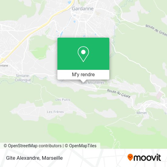 Gîte Alexandre plan