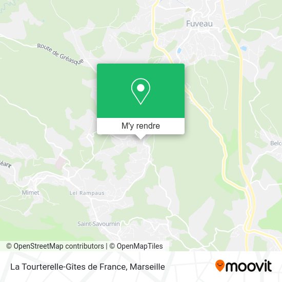 La Tourterelle-Gîtes de France plan