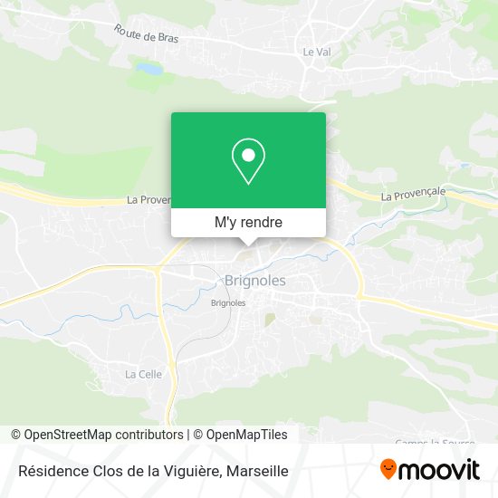 Résidence Clos de la Viguière plan