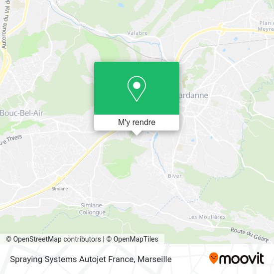 Spraying Systems Autojet France plan