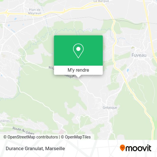 Durance Granulat plan