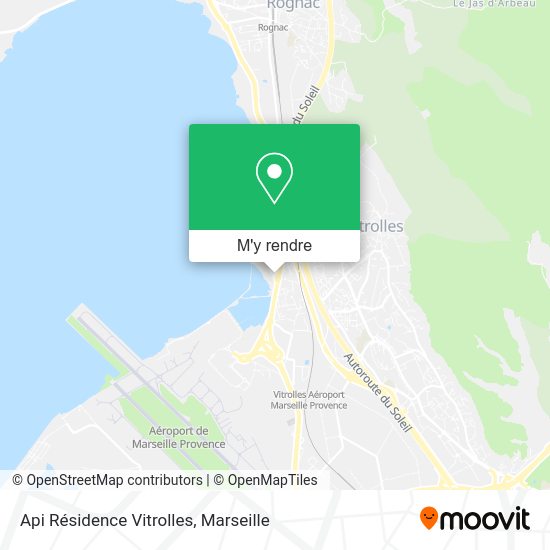 Api Résidence Vitrolles plan