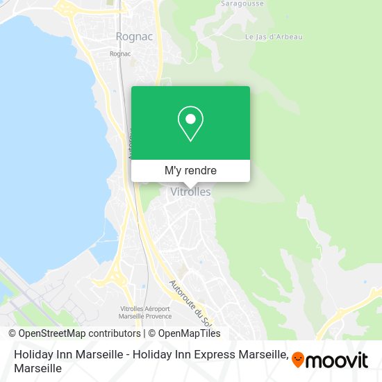 Holiday Inn Marseille - Holiday Inn Express Marseille plan