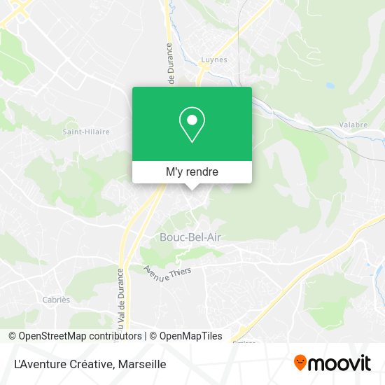 L'Aventure Créative plan