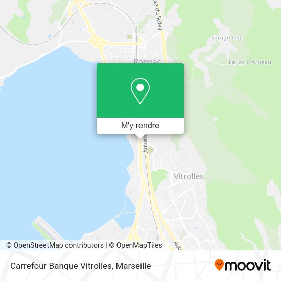 Carrefour Banque Vitrolles plan