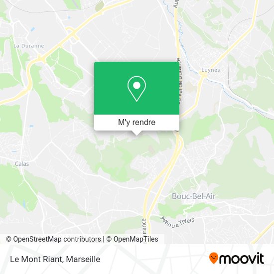 Le Mont Riant plan