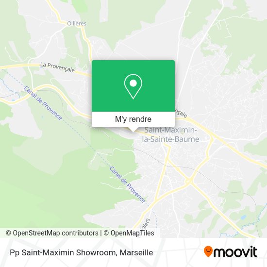 Pp Saint-Maximin Showroom plan