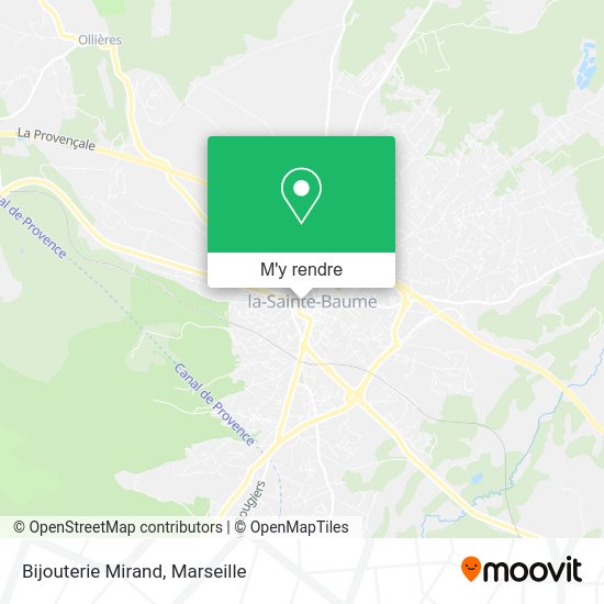 Bijouterie Mirand plan