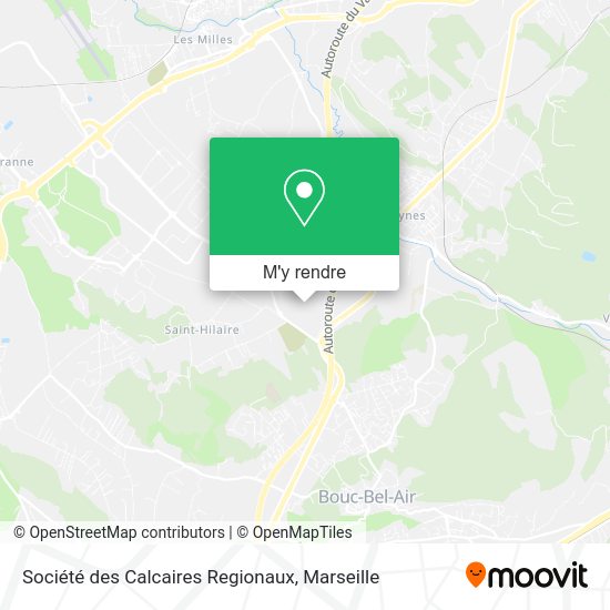 Société des Calcaires Regionaux plan