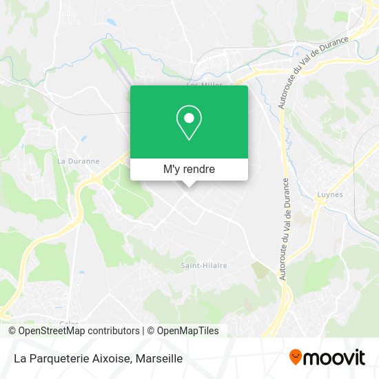 La Parqueterie Aixoise plan