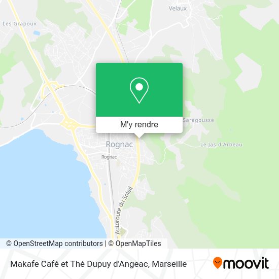 Makafe Café et Thé Dupuy d'Angeac plan