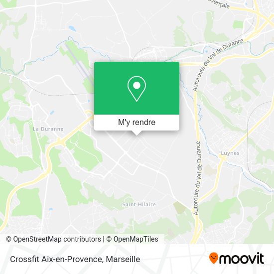 Crossfit Aix-en-Provence plan