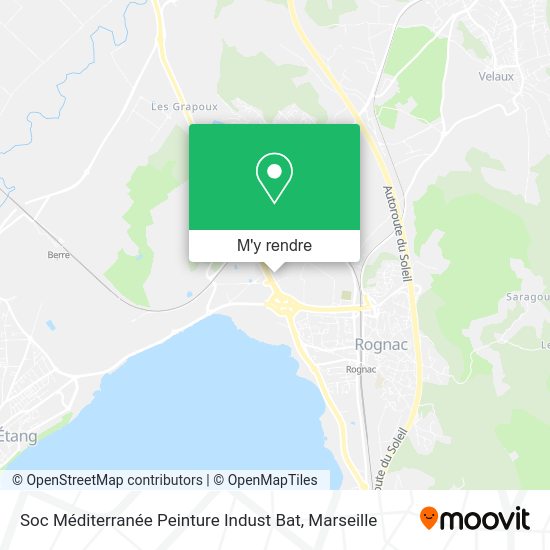 Soc Méditerranée Peinture Indust Bat plan