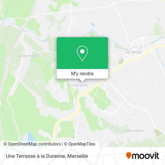 Une Terrasse à la Duranne plan
