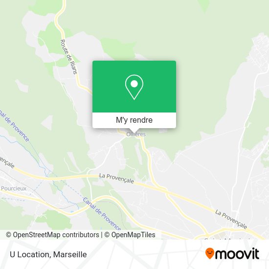 U Location plan