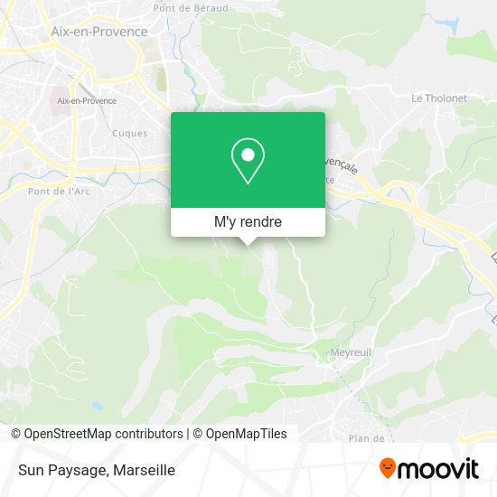 Sun Paysage plan