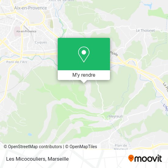 Les Micocouliers plan