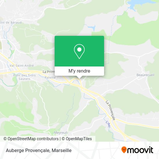 Auberge Provençale plan