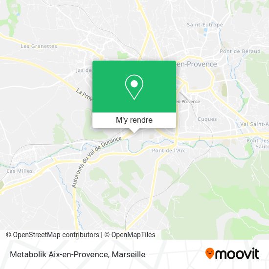 Metabolik Aix-en-Provence plan