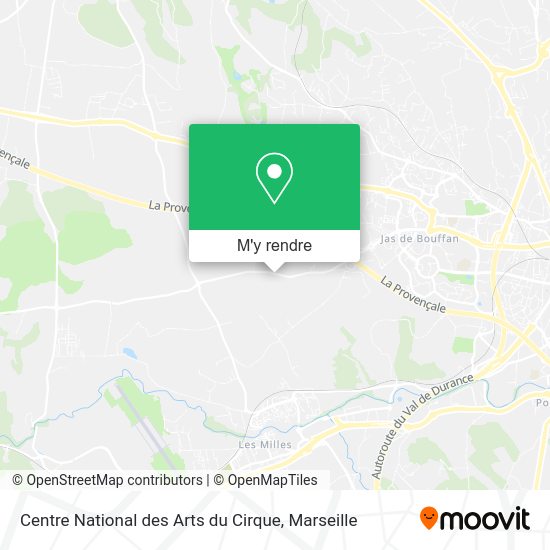 Centre National des Arts du Cirque plan