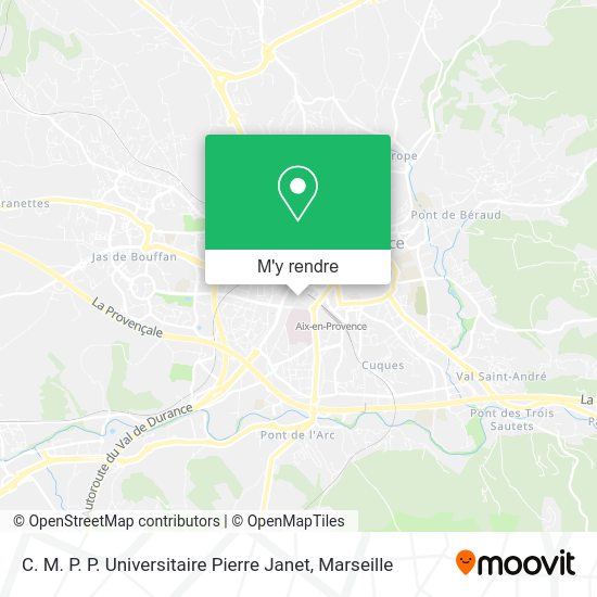 C. M. P. P. Universitaire Pierre Janet plan