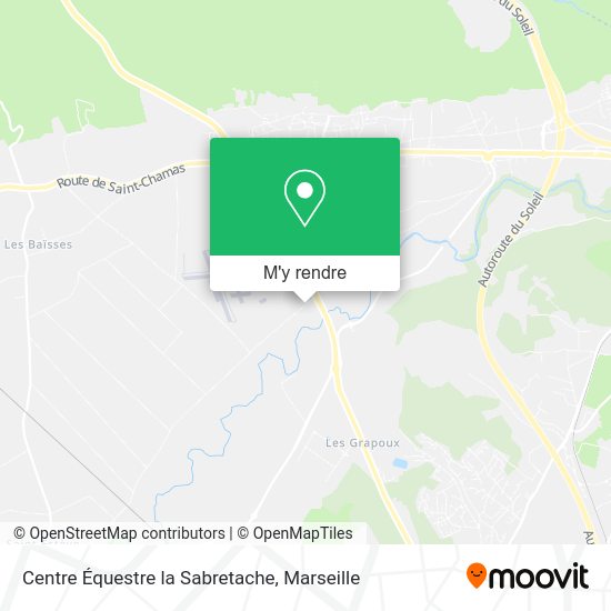 Centre Équestre la Sabretache plan