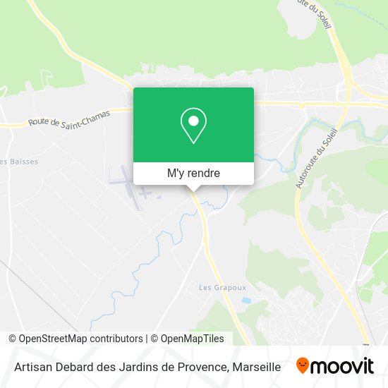 Artisan Debard des Jardins de Provence plan