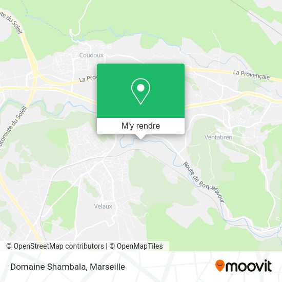Domaine Shambala plan