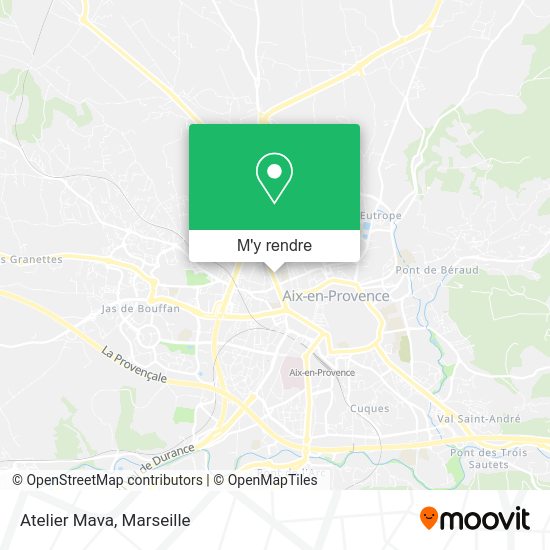 Atelier Mava plan