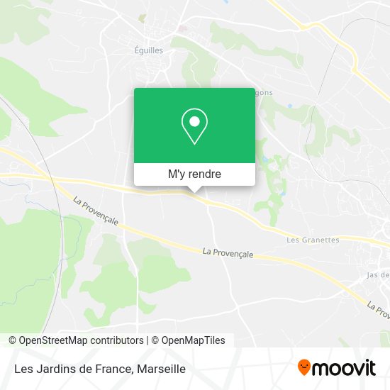 Les Jardins de France plan