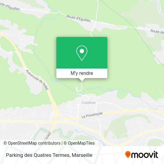Parking des Quatres Termes plan