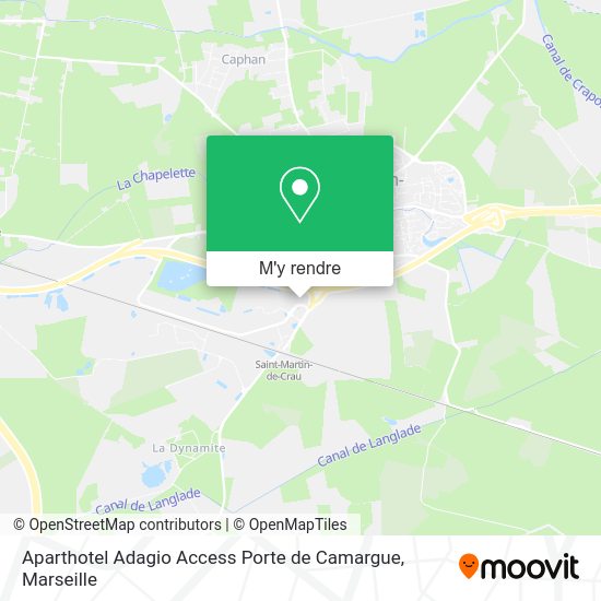 Aparthotel Adagio Access Porte de Camargue plan