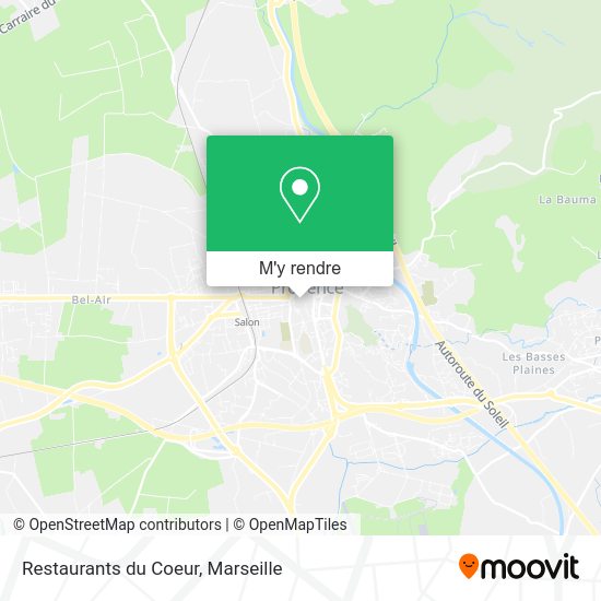 Restaurants du Coeur plan