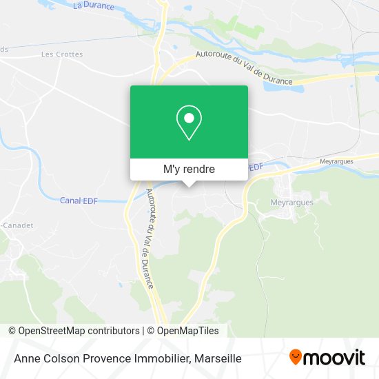 Anne Colson Provence Immobilier plan