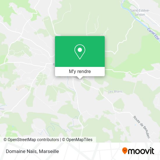 Domaine Naïs plan