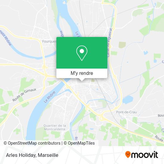 Arles Holiday plan