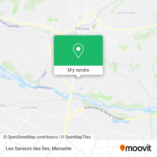 Les Saveurs des Îles plan