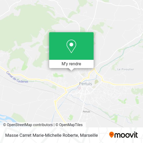 Masse Carret Marie-Michelle Roberte plan
