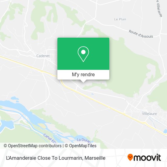 L'Amanderaie Close To Lourmarin plan